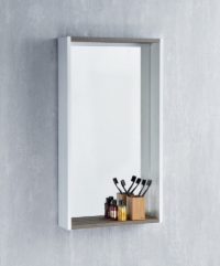 Зеркало Акватон Бэлла 45 белый, джара (1A221702BBAZ0)