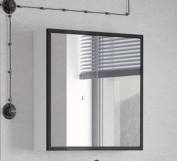 Зеркало-шкаф Corozo Айрон 60