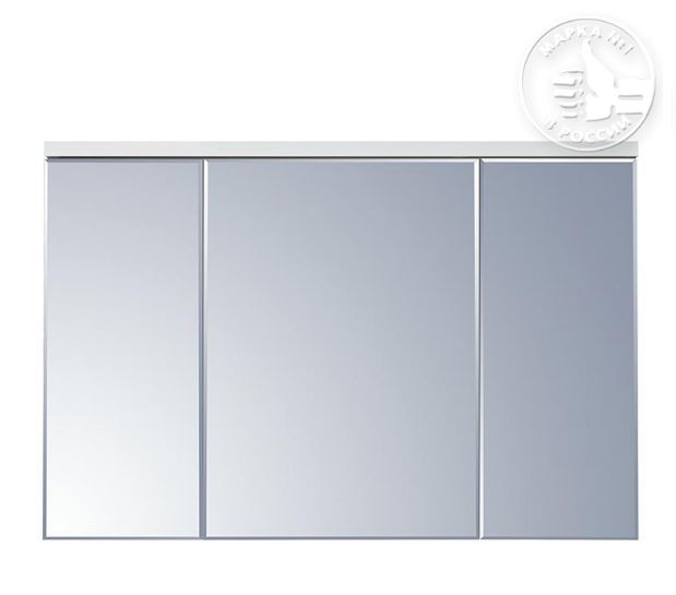 Зеркало-шкаф Акватон Брук 120 белый (1A200802BC010)
