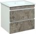 Комплект мебели Runo Манхэттен 65, подвесная, серый бетон - фото №5