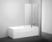 Душевая шторка на ванну RAVAK 10° 150x100 правая (7QRA0C03Z1)стекло Transparent - фото №1