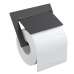 Держатель туалетной бумаги TIMO PETRUMA (15242/03) черный матовый - фото №1