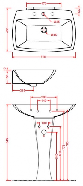 Раковина подвесная ARTCERAM JAZZ 70 (JZL004 01;00 (JZ17))