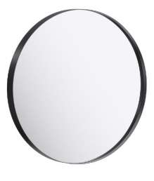 Зеркало AQWELLA RM 80 (RM0208BLK) черное