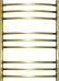 Полотенцесушитель водяной Domoterm Калипсо 70x50 (Калипсо П9 500*700 АБР) античная бронза - фото №1