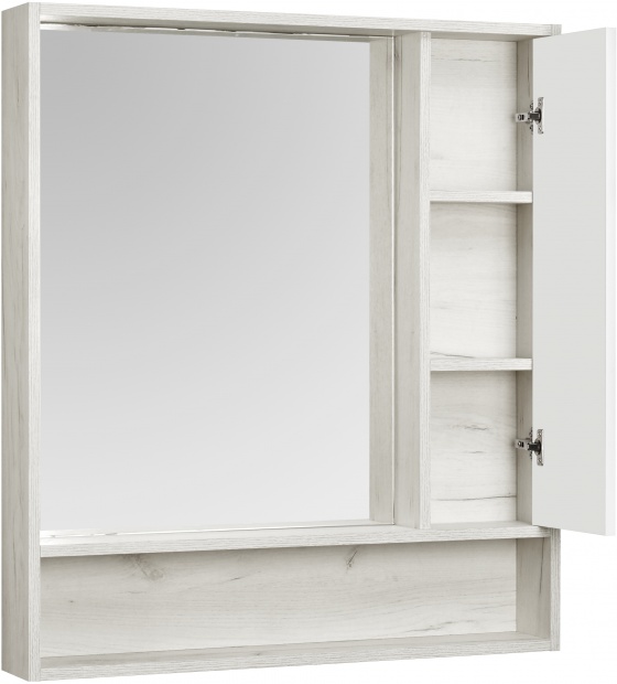 Зеркало-шкаф АКВАТОН ФЛАЙ 100 белый (1A237802FAX10)