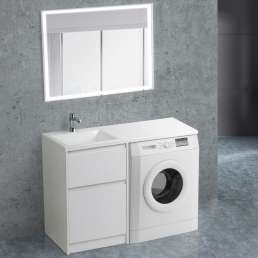 Комплект мебели BelBagno Kraft-LVD 60 bianco opaco