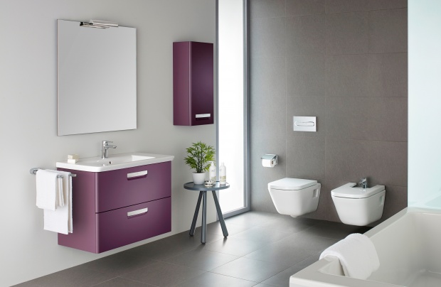 Комплект мебели Roca Gap 70 фиолетовая