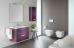 Комплект мебели Roca Gap 70 фиолетовая - фото №3