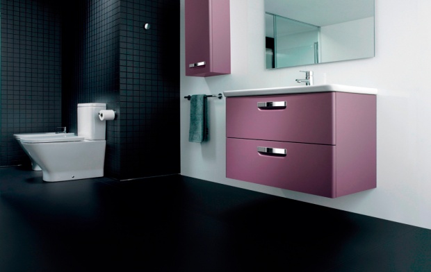 Комплект мебели Roca Gap 80 фиолетовая