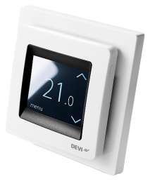 Терморегулятор Devi Touch white