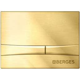Клавиша смыва для унитаза BERGES WASSERHAUS NOVUM F (040059) золото