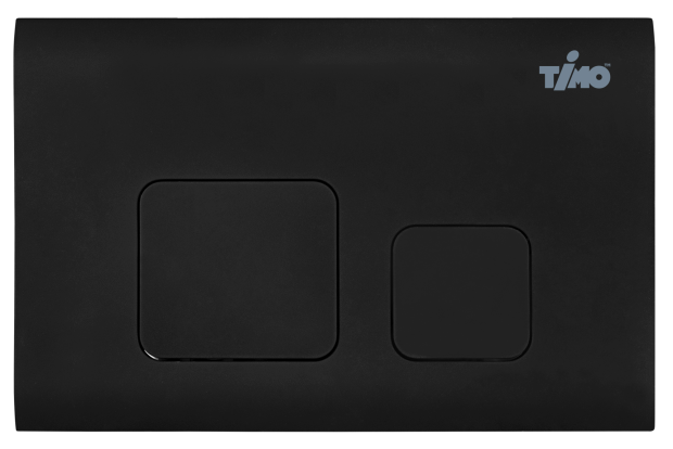 Клавиша смыва для унитаза TIMO SOLI (FP-002MB) matt black