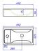 Комплект мебели AQWELLA MASTER BOX LEON 40 белый (Mb-L.00.04) - фото №6