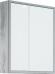 Зеркало-шкаф Corozo Айрон 60, серый, арт - фото №2