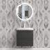 Комплект мебели Art&Max Platino 60, подвесная, серый матовый - фото №1