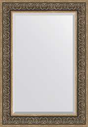 Зеркало Evoform Exclusive BY 3449 69x99 см вензель серебряный