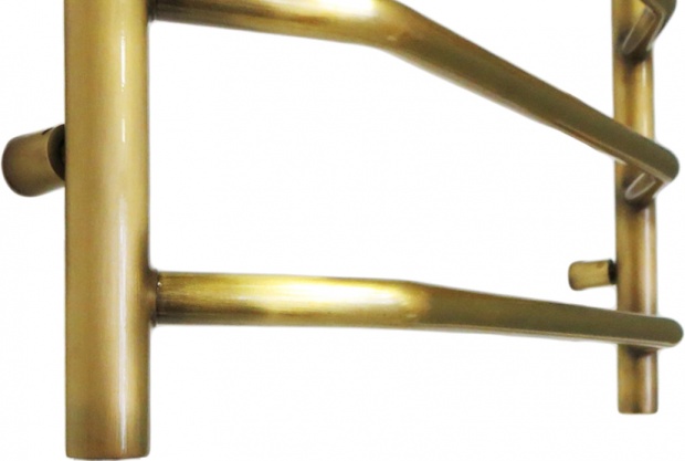 Полотенцесушитель водяной Domoterm Лаура 50x50 (Лаура П5 500*500 АБР) античная бронза