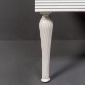 Ножки для мебели Armadi Art Vallessi Avangarde Spirale 35 см, белый глянец, 2 шт.