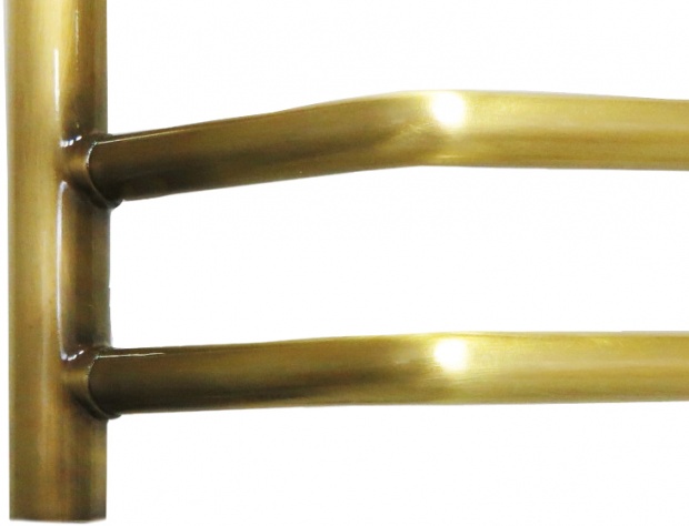 Полотенцесушитель водяной Domoterm Лаура 50x50 (Лаура П5 500*500 АБР) античная бронза