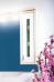 Зеркало-шкаф Бриклаер Бали 75 светлая лиственница, белый глянец, R - фото №3