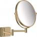 Косметическое зеркало Hansgrohe AddStoris 41791140 шлифованная бронза - фото №1