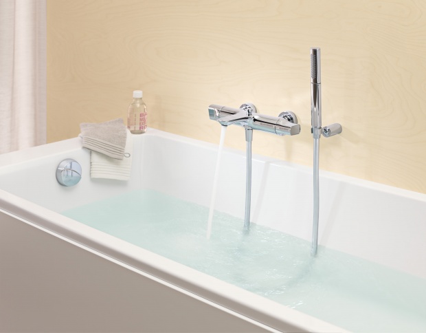 Термостат для ванны с душем JACOB DELAFON ALEO (E72286-CP)