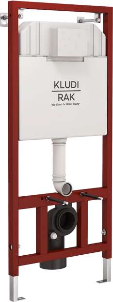 Инсталляция для унитазов Kludi RAK80000 с кнопкой смыва, хром