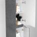 Шкаф-пенал Vod-Ok Adel 35 R, подвесной, серый камень - фото №2