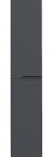 Шкаф-пенал Jacob Delafon Nona EB1893LRU-442 L, глянцевый серый антрацит