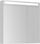 Зеркало-шкаф Dreja Max 80 белый, с подсветкой