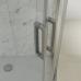 Шторка на ванну Kubele DE019PR3-CLN-MT 170х80 см, профиль матовый хром - фото №3