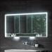 Зеркало-шкаф Keuco Royal Lumos 120 серебристое анодированное с подсветкой - фото №1