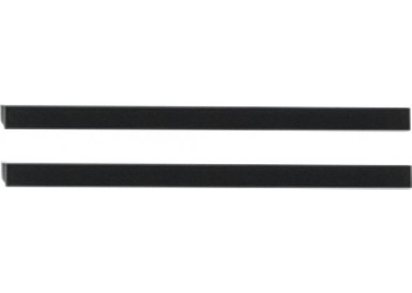 Ручка для мебели Aquanet Nova 243729 черная матовая, 2 шт.