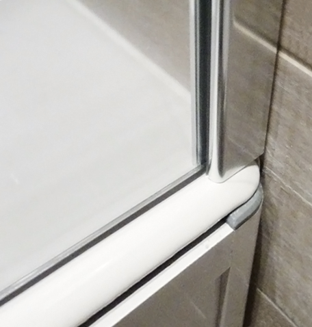 Шторка на ванну GuteWetter Slide Part GV-865 левая 200x70 см стекло бесцветное, профиль хром