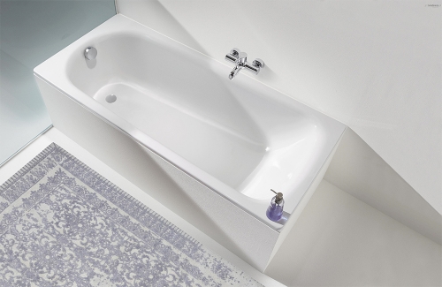 Стальная ванна Kaldewei Advantage Saniform Plus 371-1 с покрытием Anti-Slip и Easy-Clean