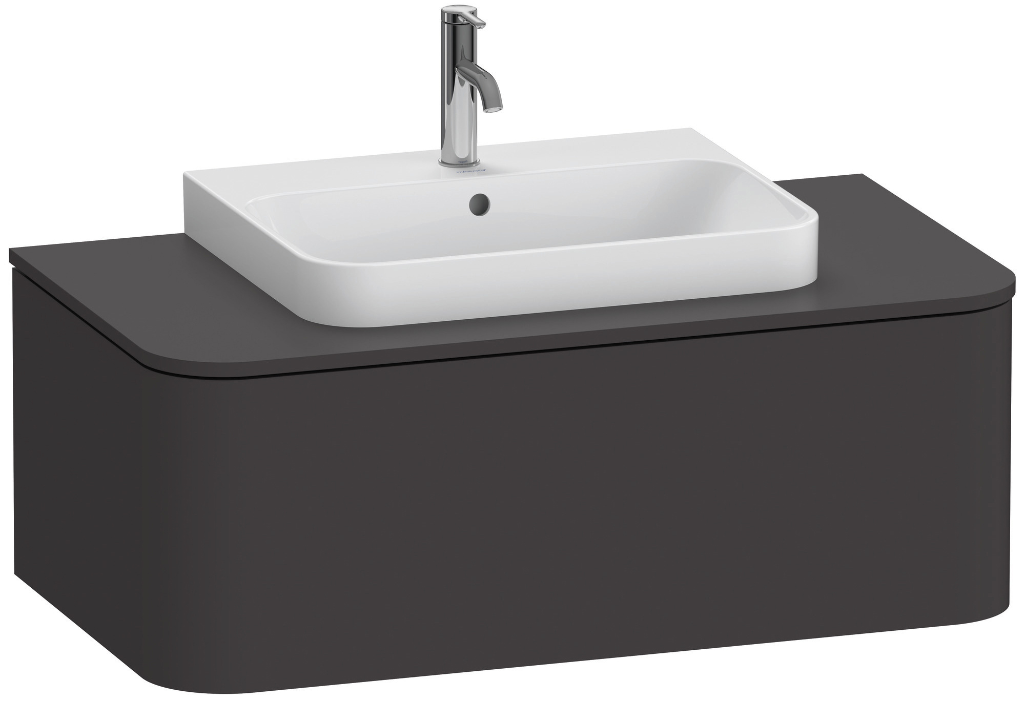 Duravit тумба с раковиной Happy d 2 Plus 78 hp4347o2222