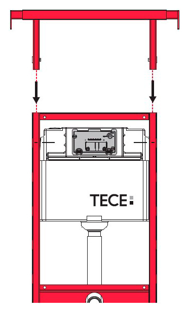 Комплект крепления для инсталляций TECE TECEPROFIL (9380013)