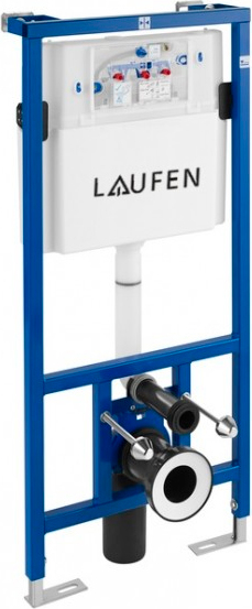 Комплект:  инсталляция для унитазов Laufen Lis CW1 8.9466.0 + чаша унитаза Laufen Pro Rimless 8.2096.6.000.000.1 без ободка