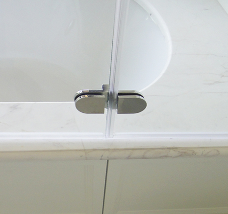 Шторка на ванну GuteWetter Lux Pearl GV-102 правая 90 см стекло бесцветное, профиль матовый хром