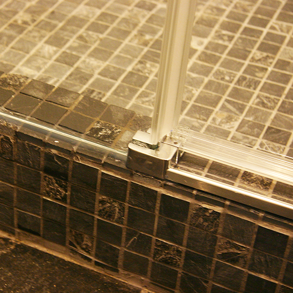 Душевая дверь в нишу GuteWetter Slide Door GK-862 левая 125 см стекло бесцветное, профиль хром