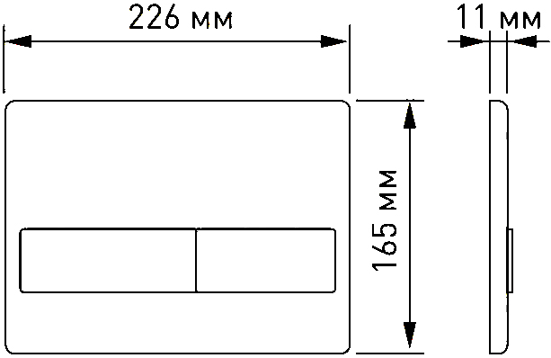 Унитаз подвесной 4 в 1 BERGES WASSERHAUS NOVUM (043272)