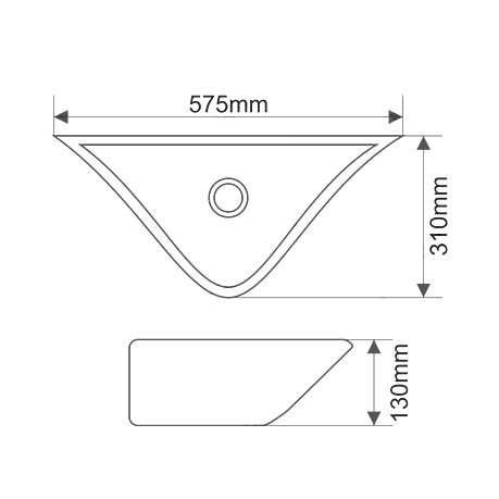 Раковина Melana MLN-78205