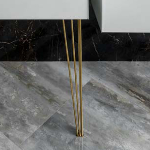 Ножки для мебели Armadi Art Lucido 56 см, золото, 2 шт.