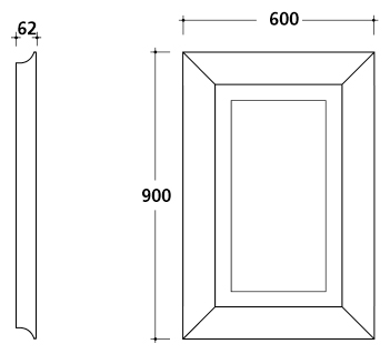 Комплект мебели Galassia Ethos 8465 65 см