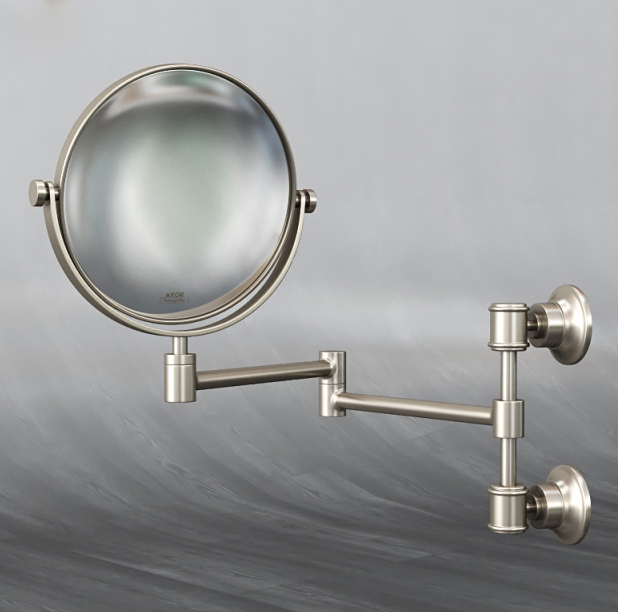 Косметическое зеркало Axor Montreux 42090820 шлифованный никель