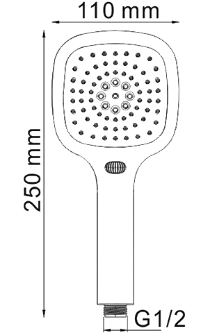 Смеситель для ванны с душем Wasserkraft Aller (1061WHITE)