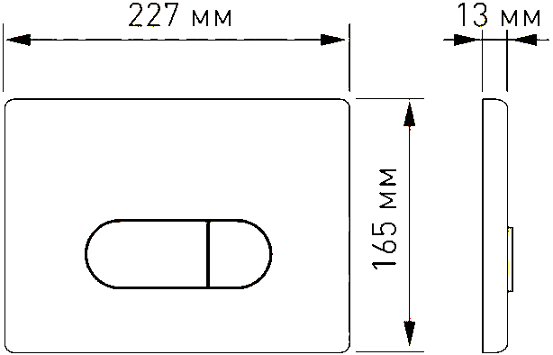 Унитаз подвесной 4 в 1 BERGES WASSERHAUS NOVUM (043214)
