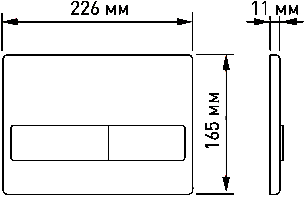 Унитаз подвесной 4 в 1 BERGES WASSERHAUS NOVUM (045215)