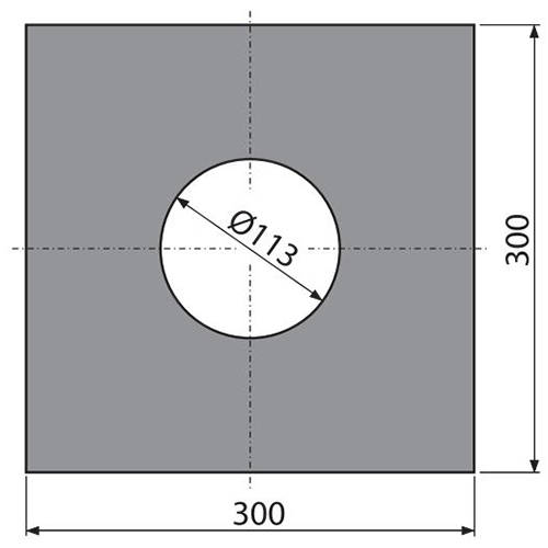 Гидроизоляция самоклеящаяся 300x300 RAVAK (X01572) для SN501